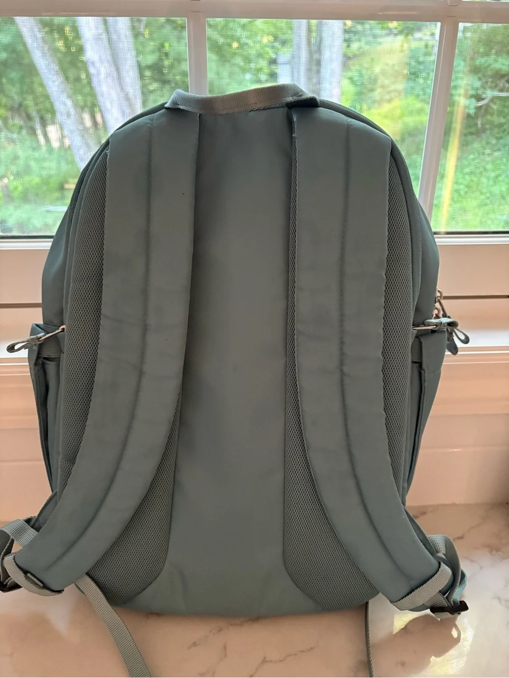 All in motion kids back to school blue backpack